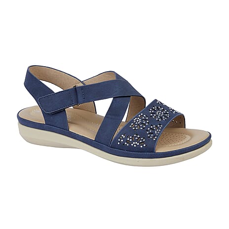 Jo - Joe Ladies Sandal (Size 4) - Navy