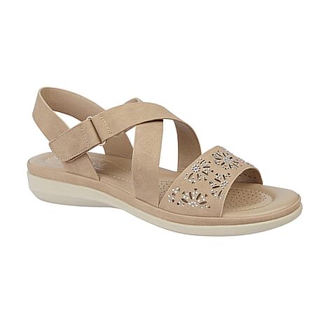 Jo & Joe Ladies Sandal (Size 7) - Beige
