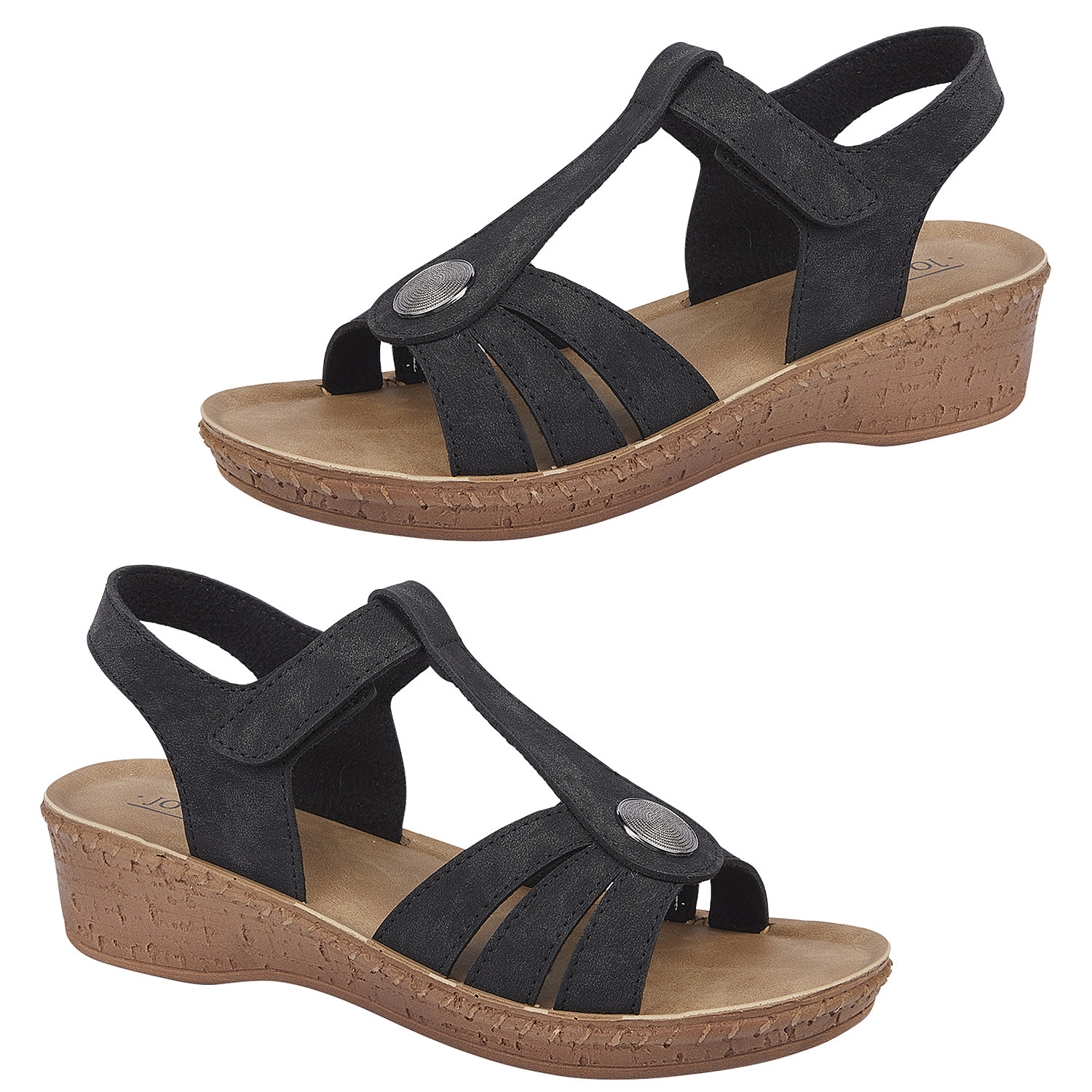 Jo-Joe-Lightweight-ST-Kitts-Sandal-with-Touch-and-Close-Strap-Size-3-B