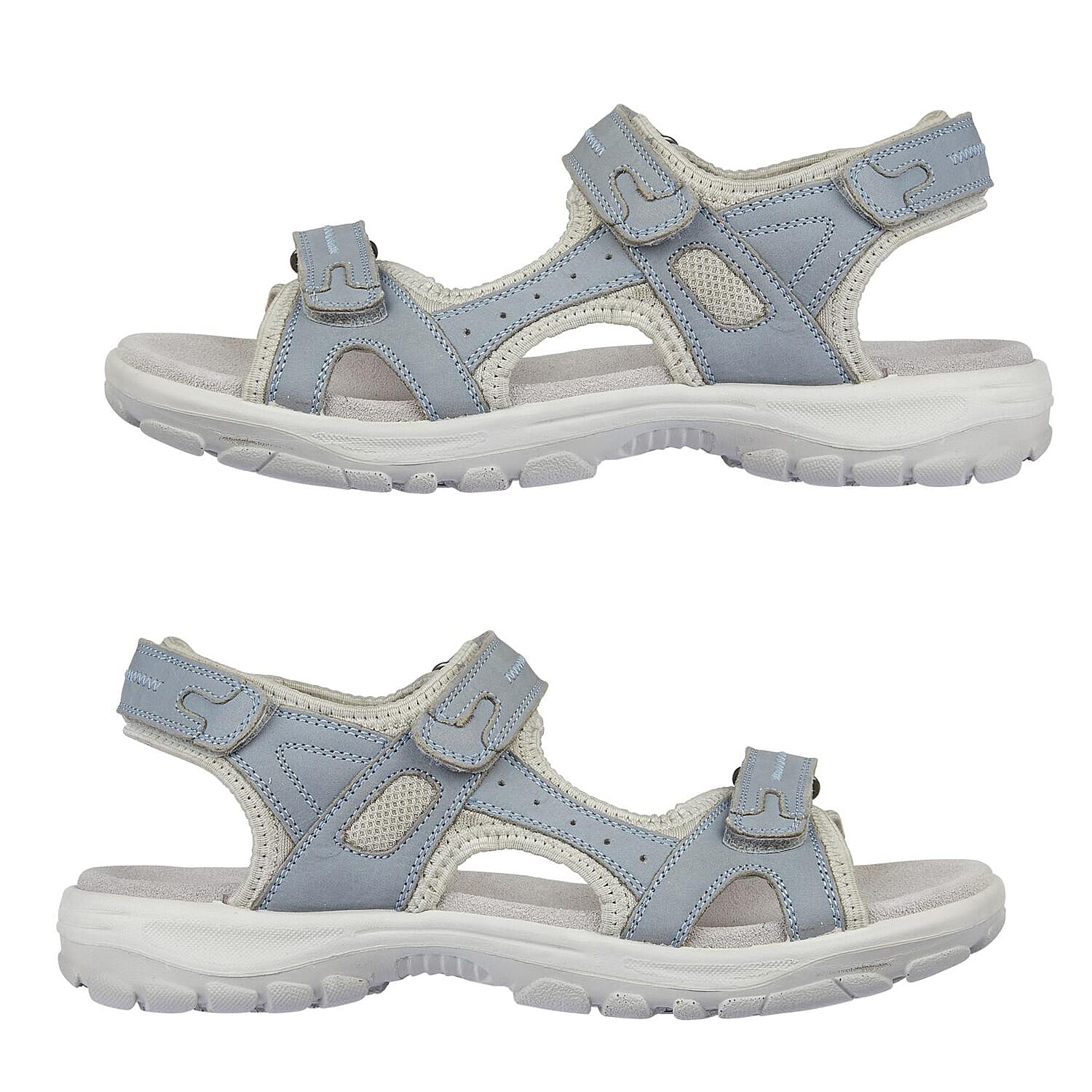 Urban Jacks Ladies Sandal  - Light Blue