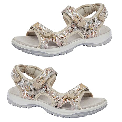 Urban Jacks Ladies Sandal (Size 4) - Beige
