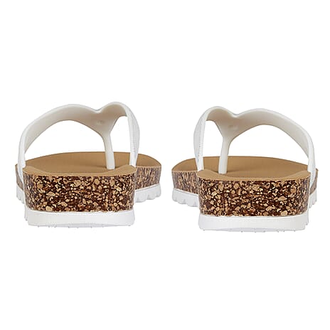 Shoes by Emma Ladies Slipper (Size 37) - White