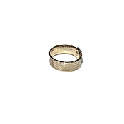 Maestro Collection- 9K Yellow Gold Stretchable Mesh Ring (Size Large) (Size P to U)