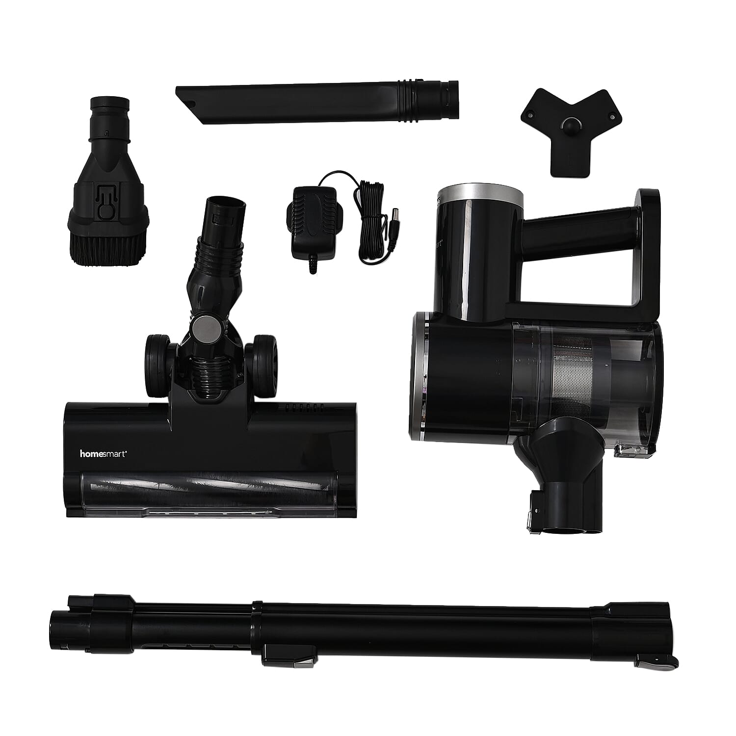 Homesmart Cordless Vacuum Cleaner (Power 2000mAh) - Black