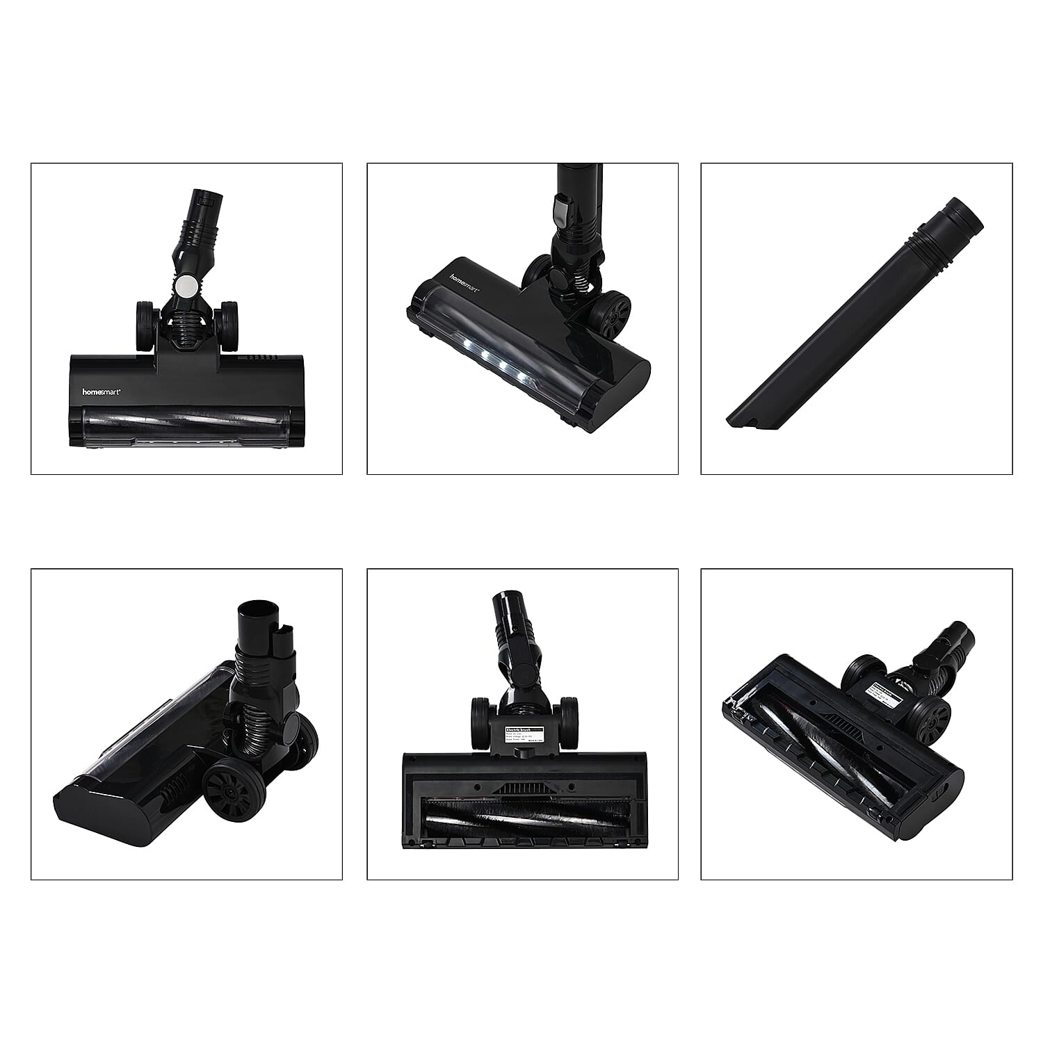 Homesmart Cordless Vacuum Cleaner (Power 2000mAh) - Black