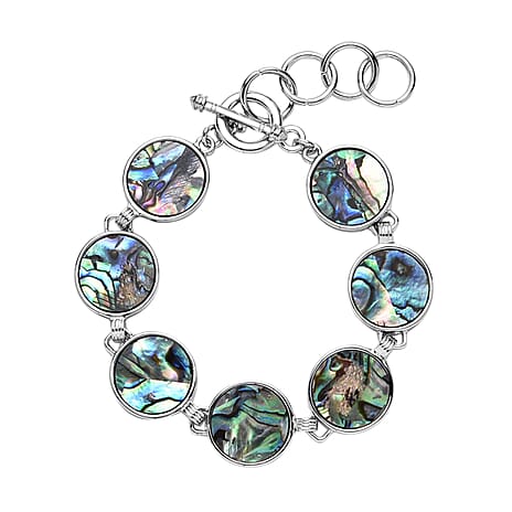 Abalone Shell Bracelet with T- bar clasp