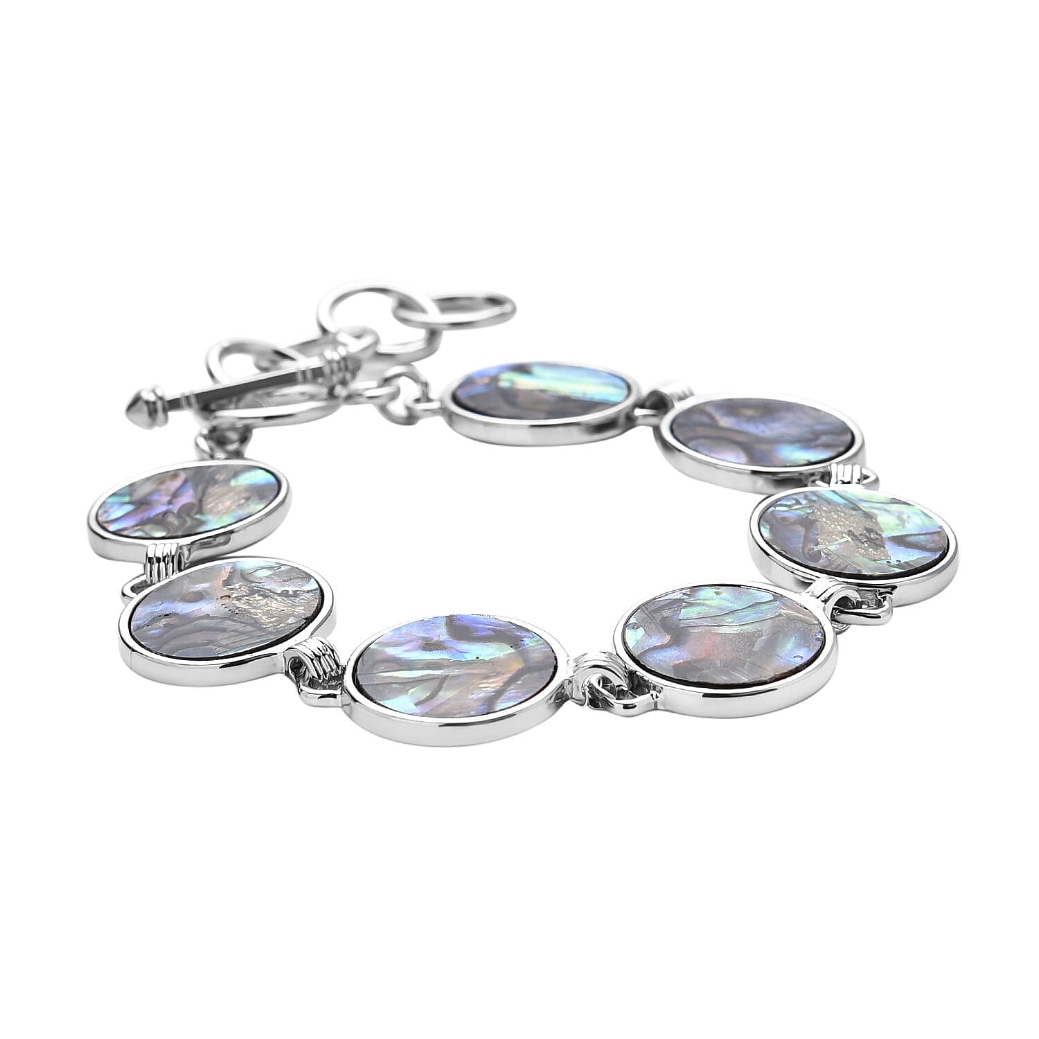 Abalone Shell Bracelet with T- bar clasp