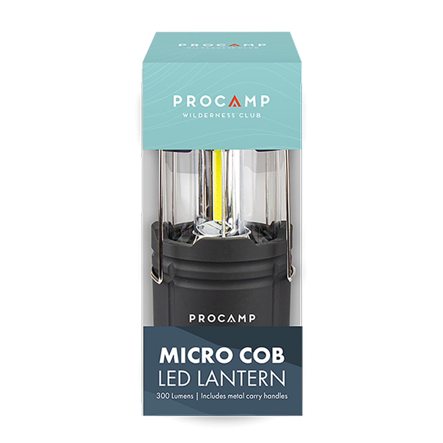 PROCAMP Micro COB 300 Lumen LED Lantern - Black