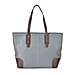 Genuine Leather Tote Bag with Double Handles