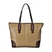 Genuine Leather Tote Bag with Double Handles