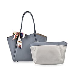 Leather Solid Tote Bag