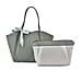 Leather Solid Tote Bag