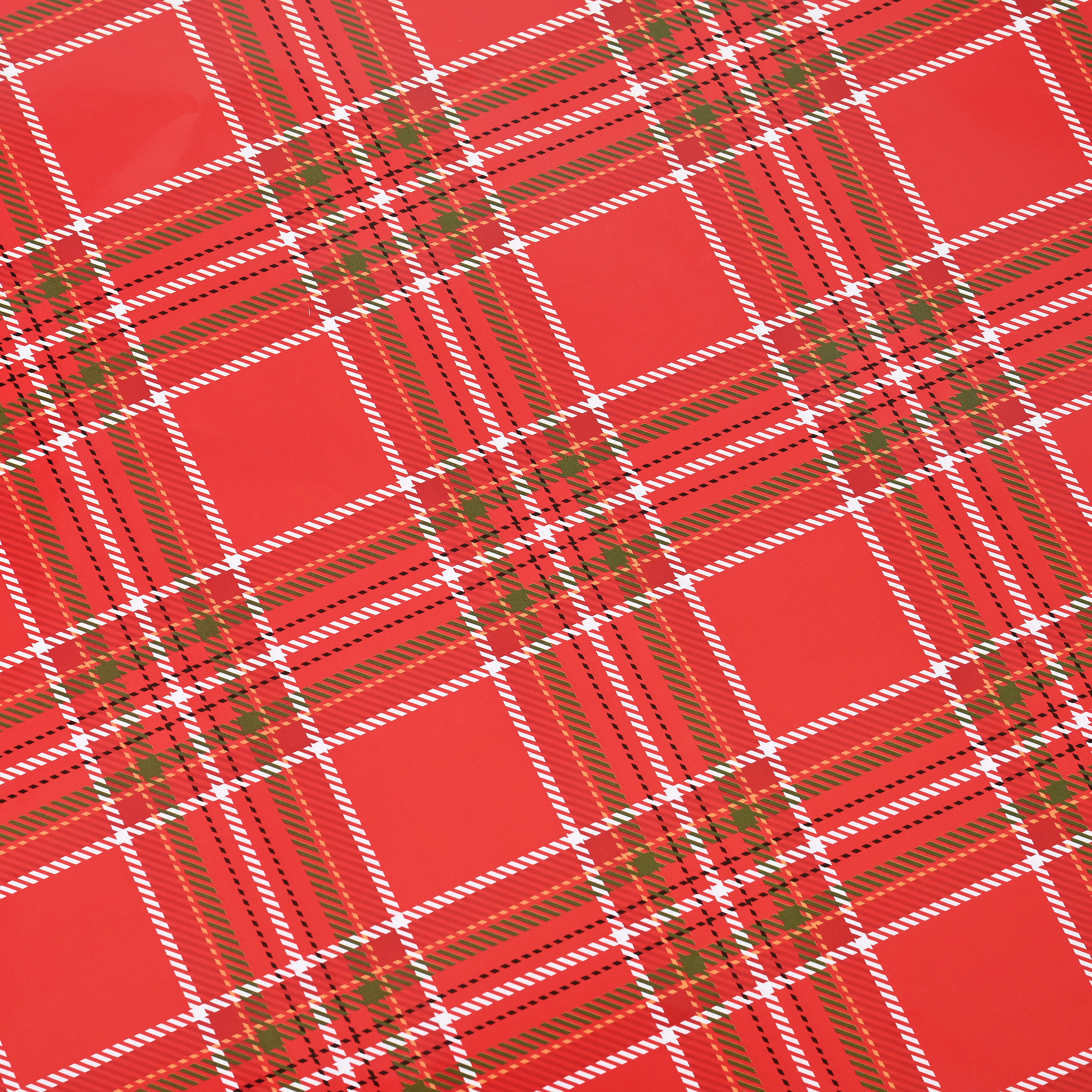 Set of 40 Pieces Wrapping Papers with 4 Different Design (Size 51x74cm) - Multi