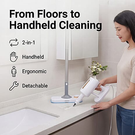 Homesmart Multi-functional Steam System with 380ml Water Tank (Power 1500W) - White