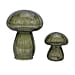 Mushroom Glass Light Table Lamp Set of 2