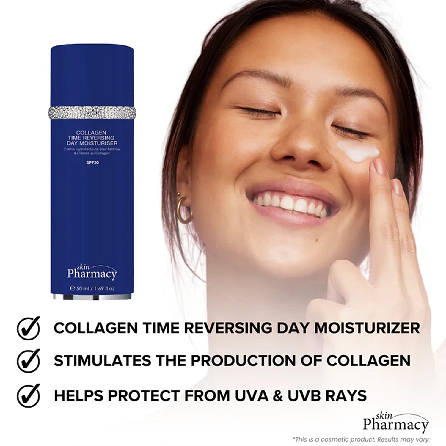 Skin Pharmacy Collagen Time Reversing SPF30 Day Moisturiser 50ml