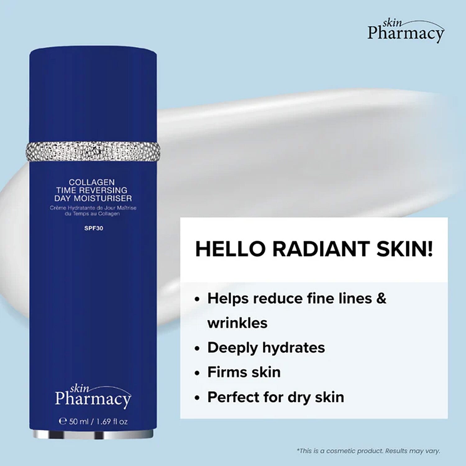 Skin Pharmacy Collagen Time Reversing SPF30 Day Moisturiser 50ml