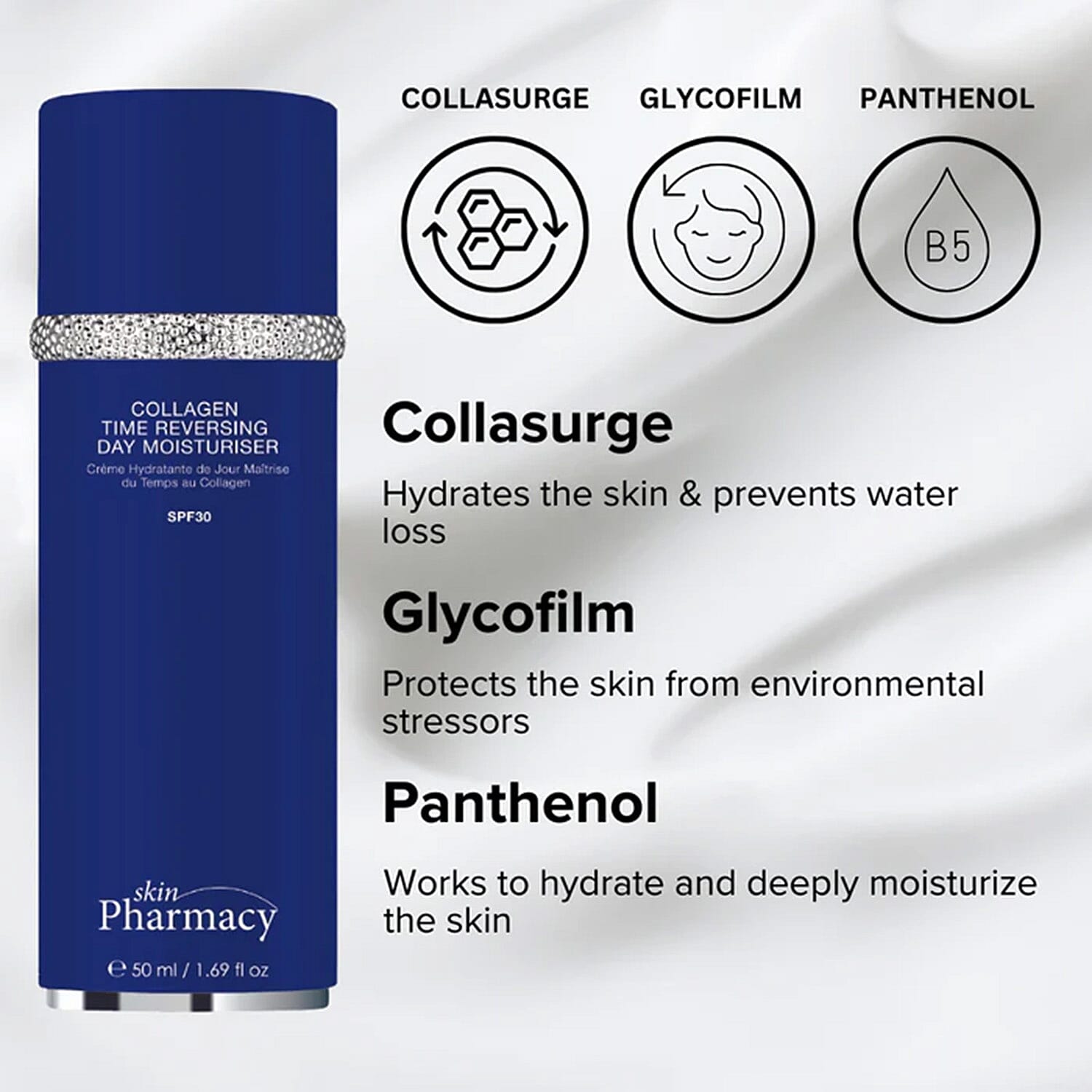 Skin Pharmacy Collagen Time Reversing SPF30 Day Moisturiser 50ml