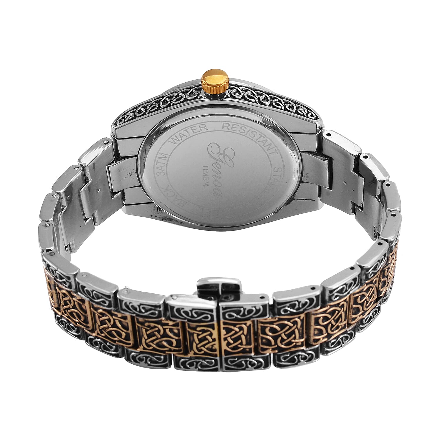 Carved Designer Inspired Limited Edition GENOA Watch - Black Oxide