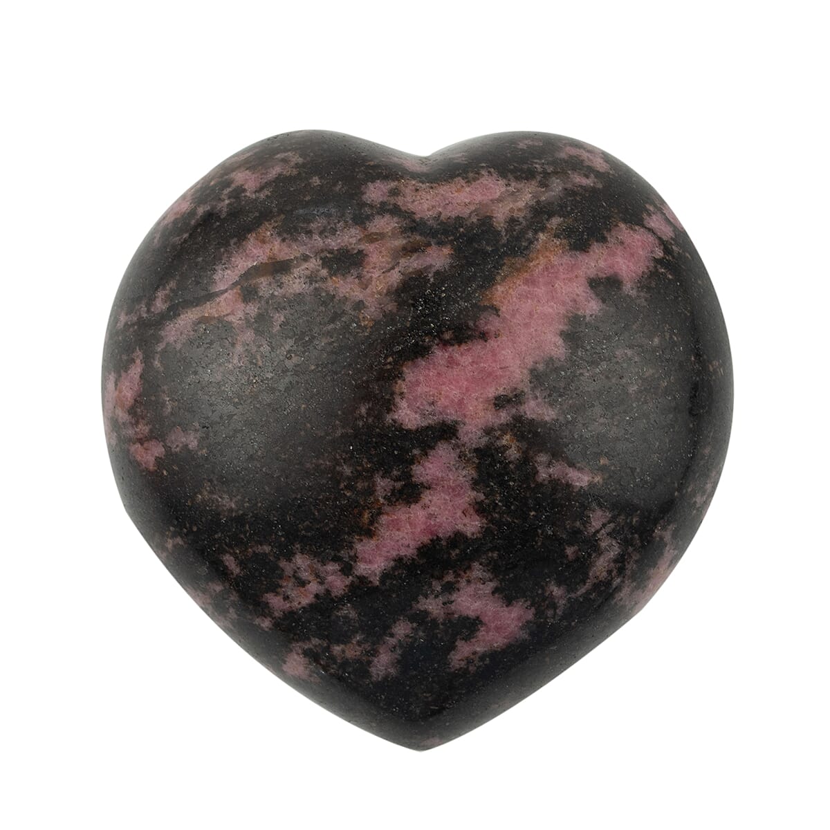 Rhodonite Galet Heart-Medium