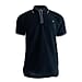 Black JJ Willis Men's Zip Neck Polo T-Shirt