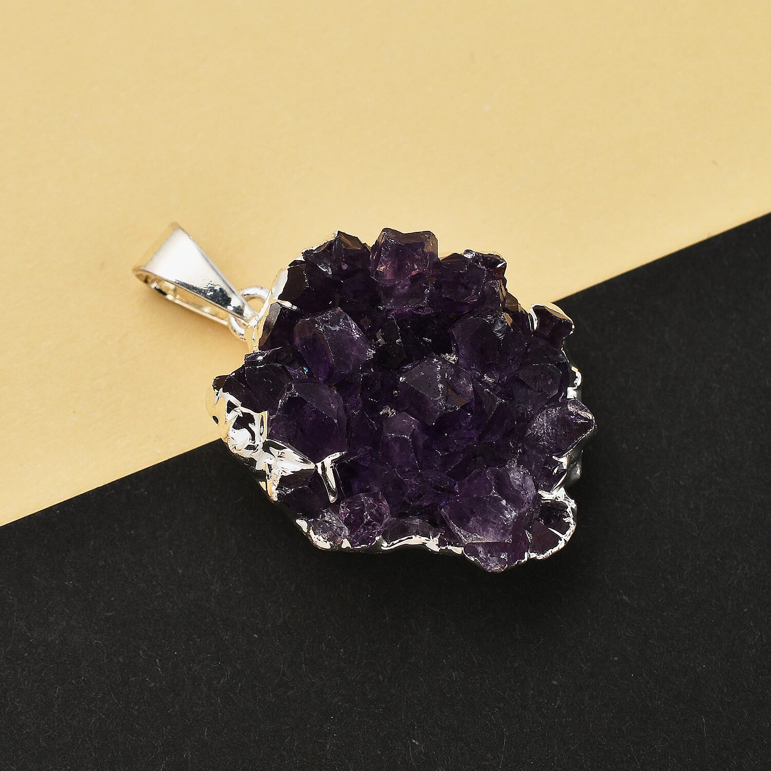Tucson Find- Amethyst Crystal Pendant
