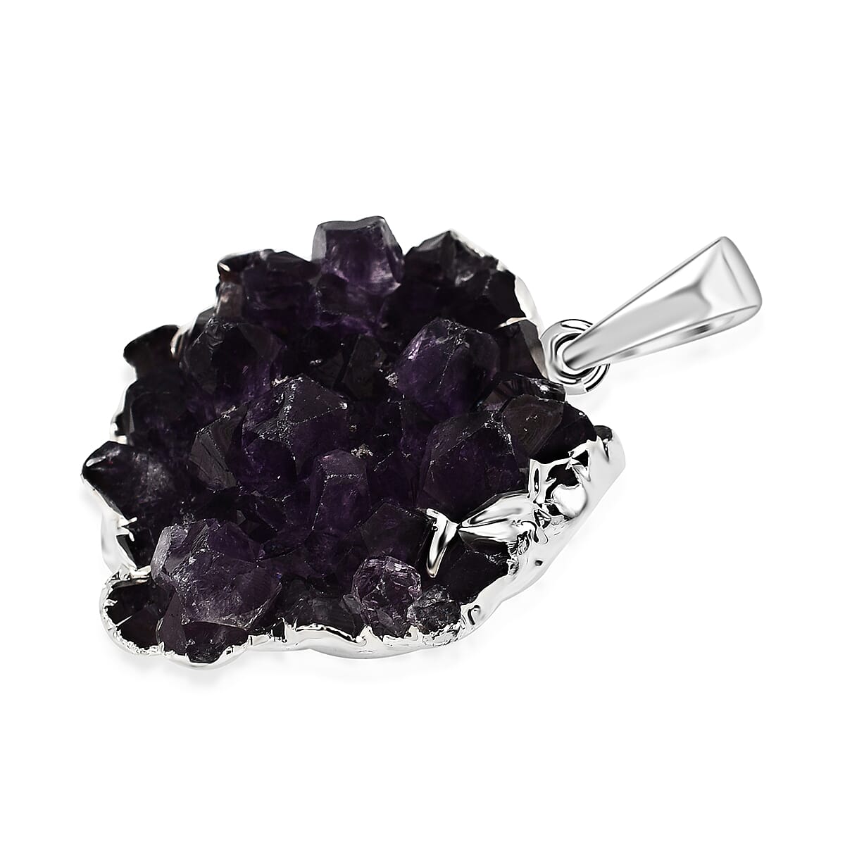 Tucson Find- Amethyst Crystal Pendant