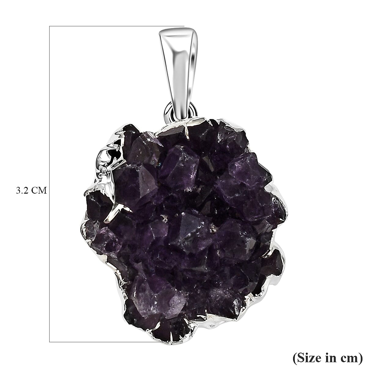 Tucson Find- Amethyst Crystal Pendant
