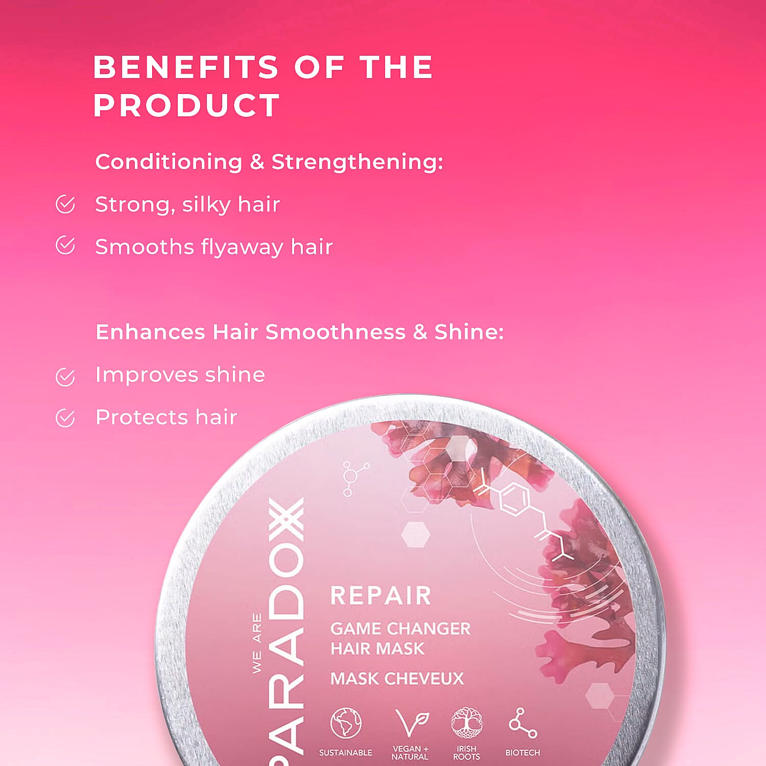 Paradoxx Repair Game Changer Hair Mask 200ml