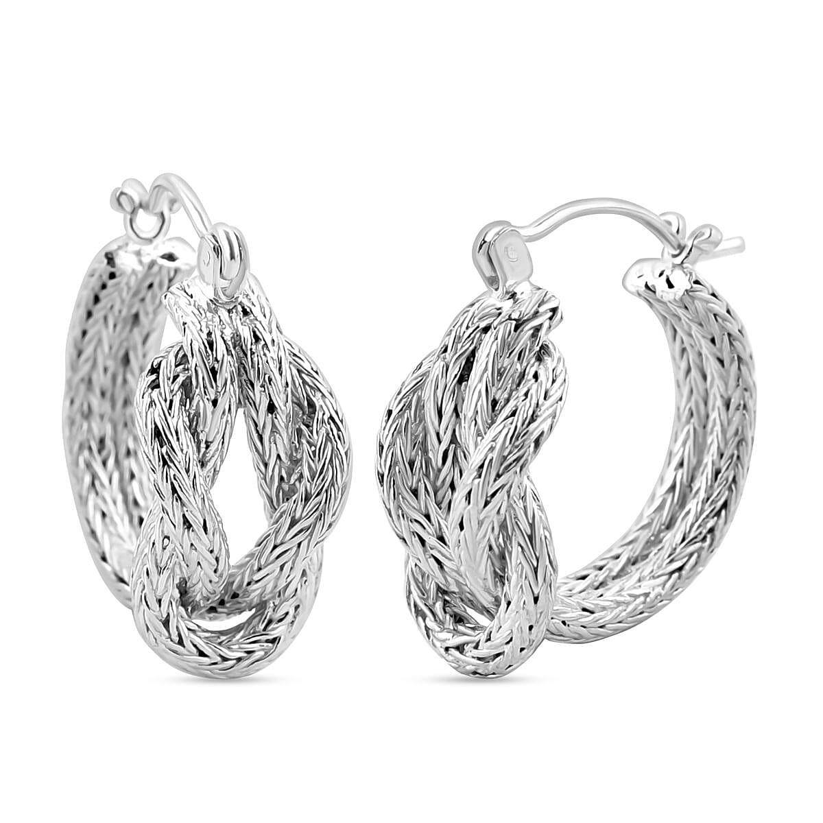 Royal Bali Collection Sterling Silver Earring,  Silver Wt. 12 Gms