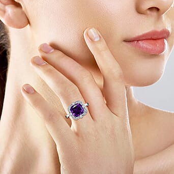https://tjcuk.sirv.com/Products/77/9/7795570/Moroccan-Amethyst-White-Zircon-Main-Stone-With-Side-Stone-Ring-in-Rhod_7795570_2.jpg?w=342&h=342