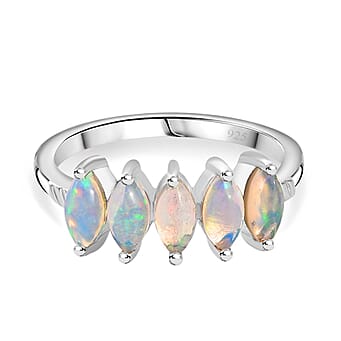 https://tjcuk.sirv.com/Products/77/9/7796061/Ethiopian-Opal-5-Stone-Ring-in-Platinum-Overlay-Sterling-Silver-1-00-c_7796061.jpg?w=342&h=342