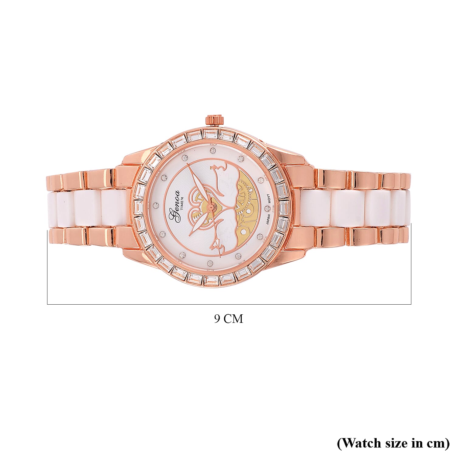 GENOA TIME V2 Stainless Steel Peacock Watch with PC21S Japan Movement