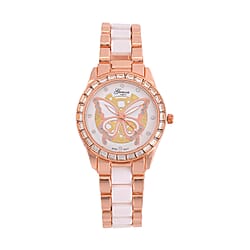 GENOA TIME V2 Stainless Steel Butterfly Watch with PC21S Japan Movement