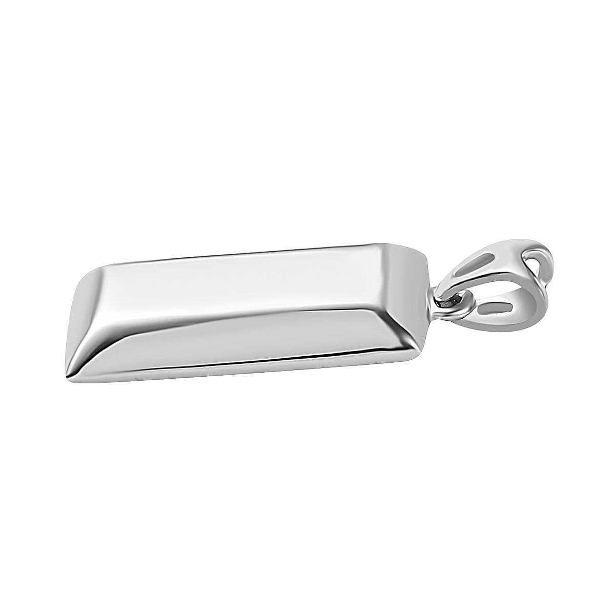 Black Friday Doorbuster - 950 Solid Platinum Ingot Pendant 3.35 Grams
