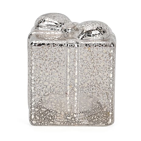 Set of 2 Lighted Gift Box for Christmas