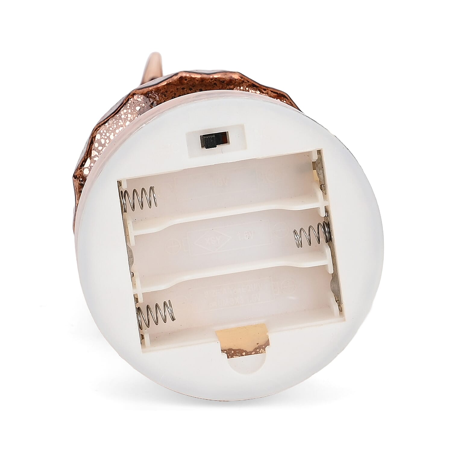 LED Striped Christmas Cone Tree - Gold