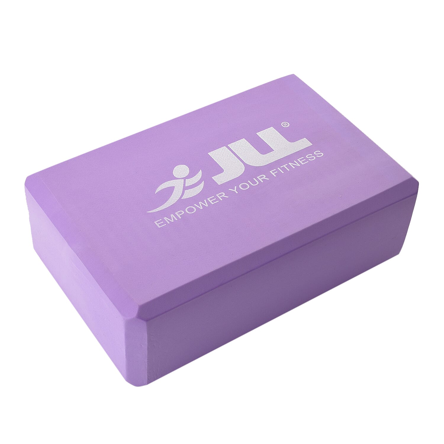 JLL Yoga Blocks for Bolster to Improve Balance & Flexibility - Purple