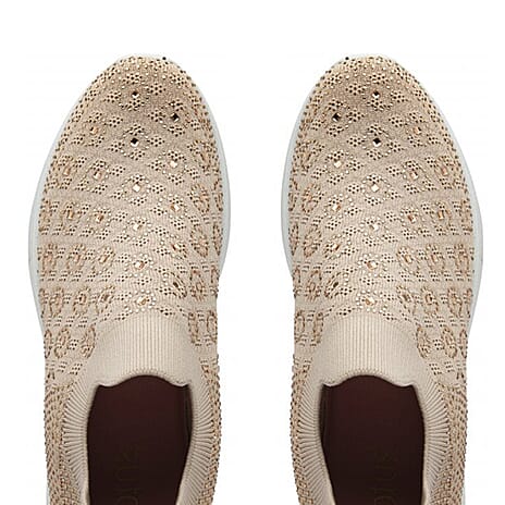 Lotus Ladies Stamway Slip-On Shoes (Size 3) - Pink