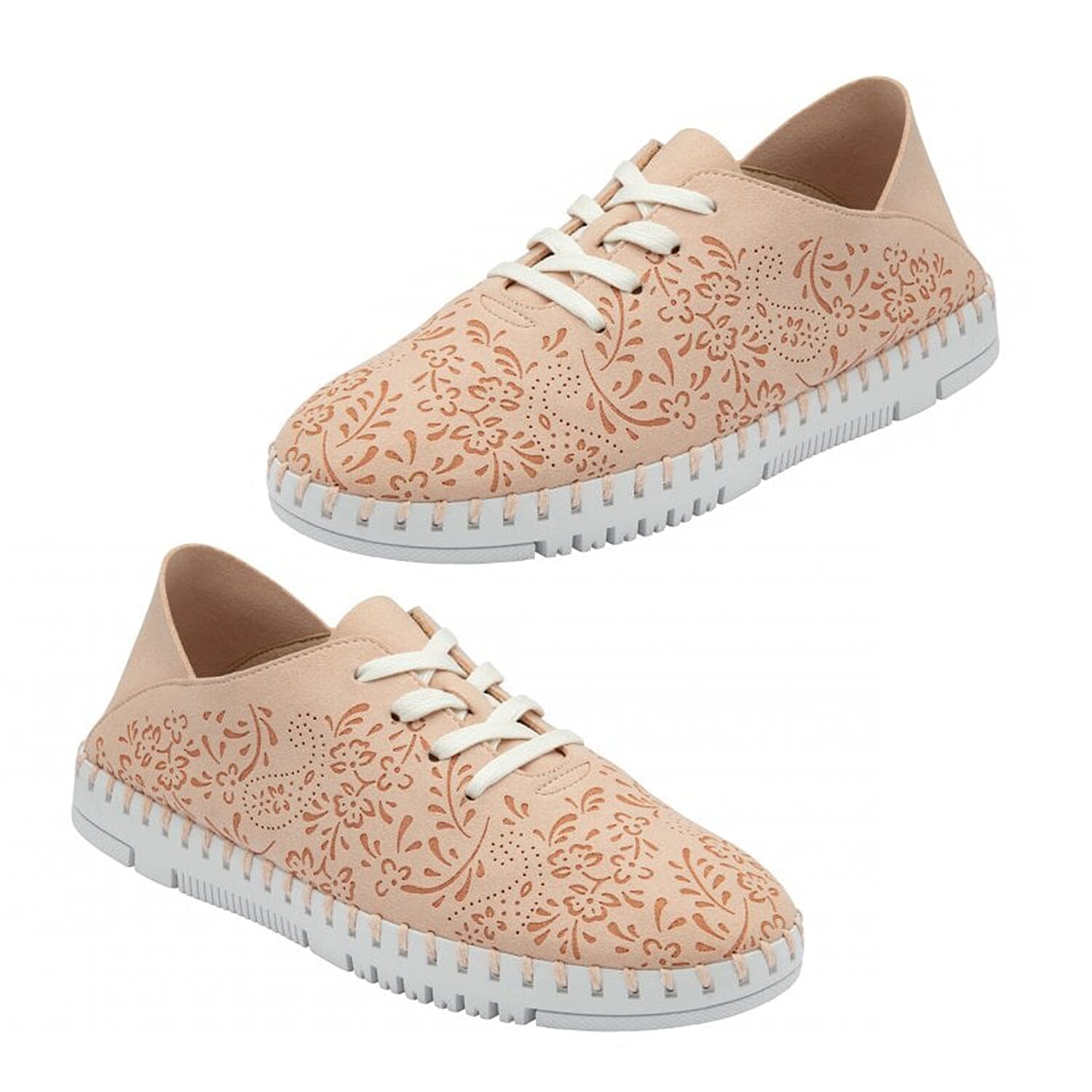 Lotus Alicja Lace-Up Shoe - Pink