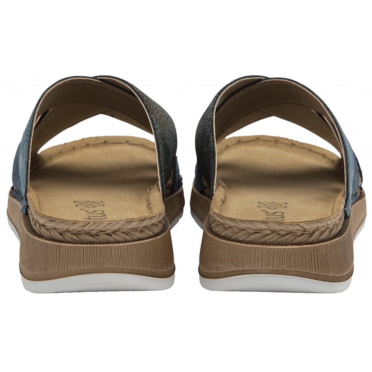  Lotus Limone Slip-on Floral Printed Mule Sandal - Pink