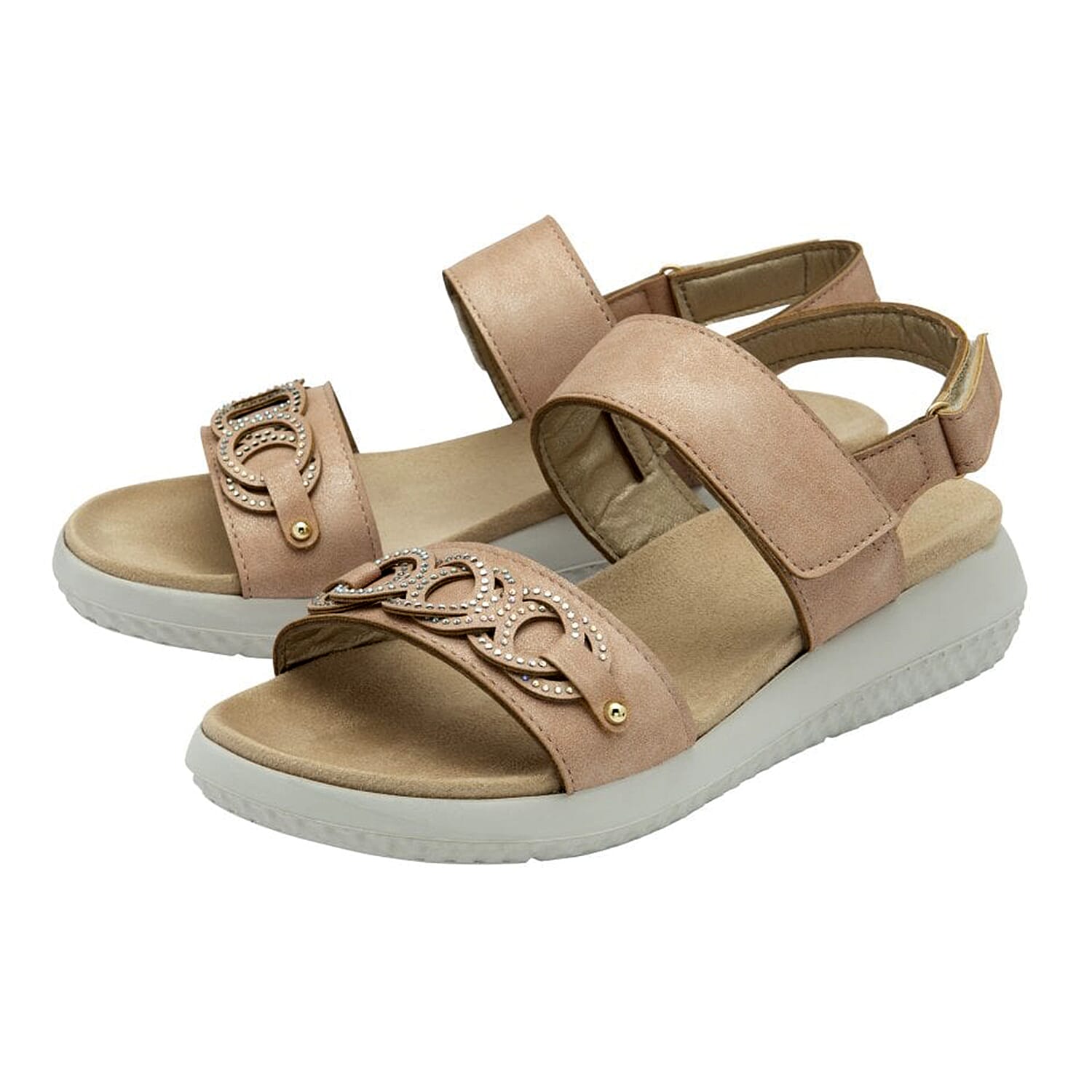 Lotus Pieve Open-Toe Slingback Sandal (Size 4) - Pink