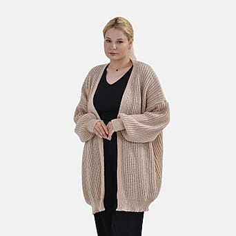 https://tjcuk.sirv.com/Products/77/9/7797810/Tamsy-Polyester-Plain-Cardigan-Size-80x1-cm-Beige-Beige_7797810_3.jpg?w=342&h=342