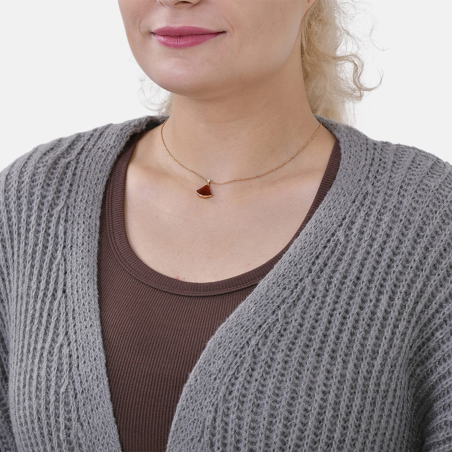 - Maisi Plain Cardigan (One Size) - Grey