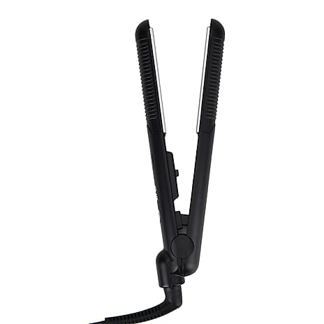 Stylocks 2-in-1 Mini Hair Straightener (100-240V, 360 Swivel Power Cord ) - Black