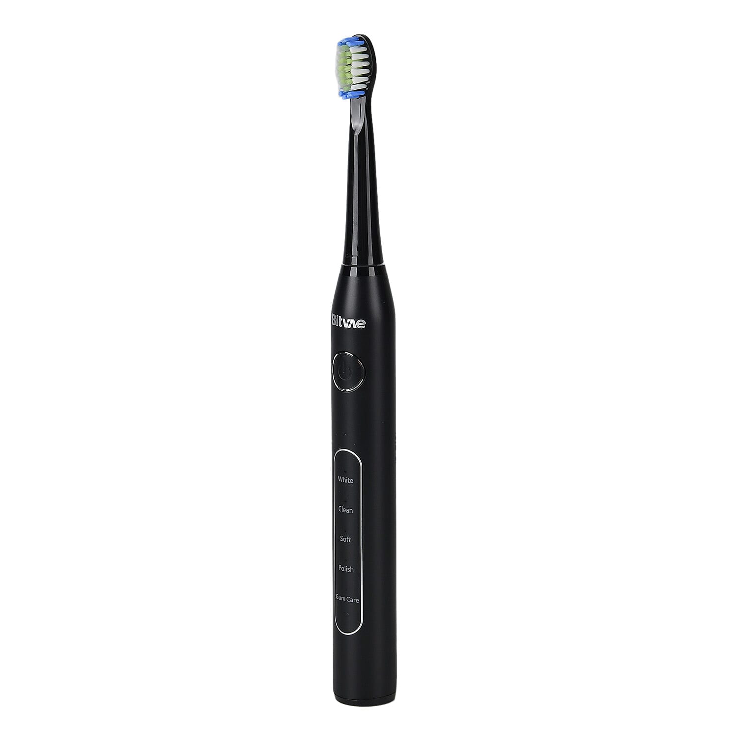 Bitvae Sonic Toothbrush With 8 Replacement Heads & Travel Case, 40,000 Strokes per min, 5 Brushing Modes & Smart Timer - Black