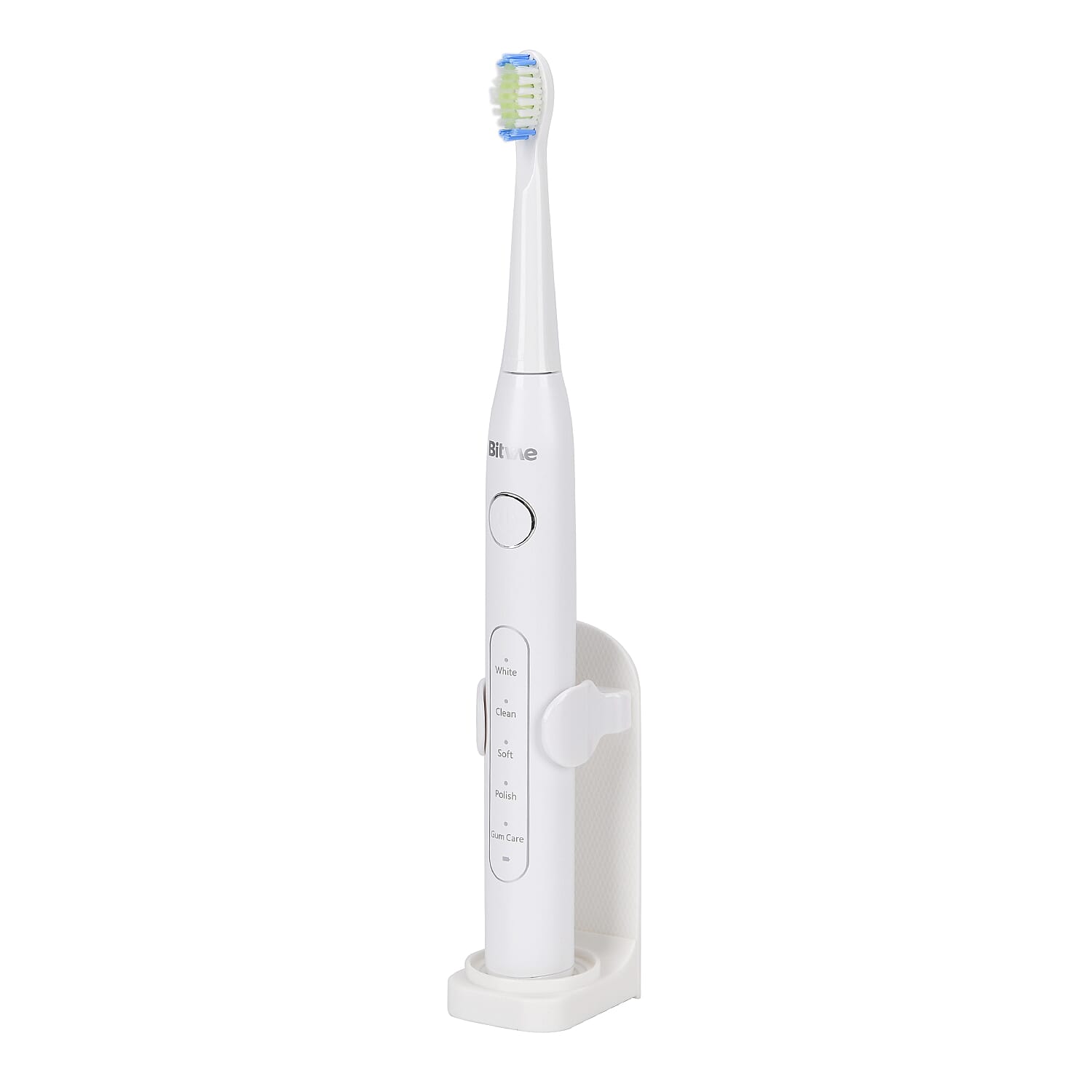 Bitvae Sonic Toothbrush With 8 Replacement Heads & Travel Case, 40,000 Strokes per min, 5 Brushing Modes & Smart Timer - White