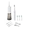 Bitvae Set of 2 - Oral Care Electric Toothbrush with 3 Heads & Water Flosser - Black