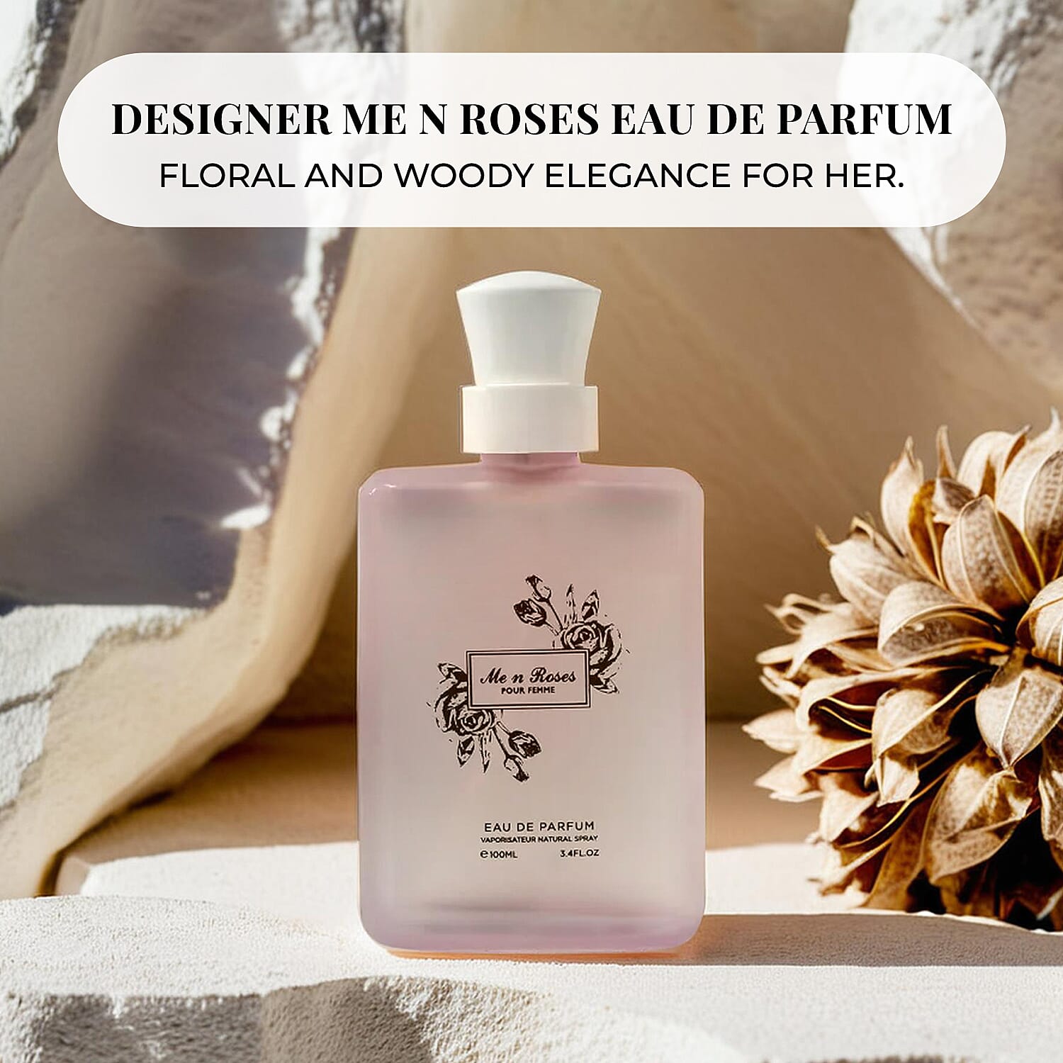 Designer Me N Roses Pour Femme Eau De Parfum - 100ml