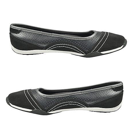 Down to Earth Ladies Shoe (Size 3) - Pewter